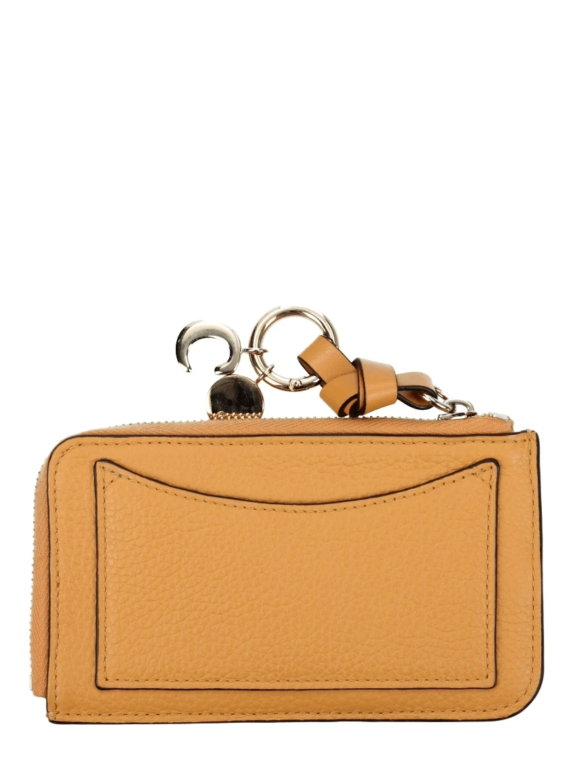 Orange Leather Wallet