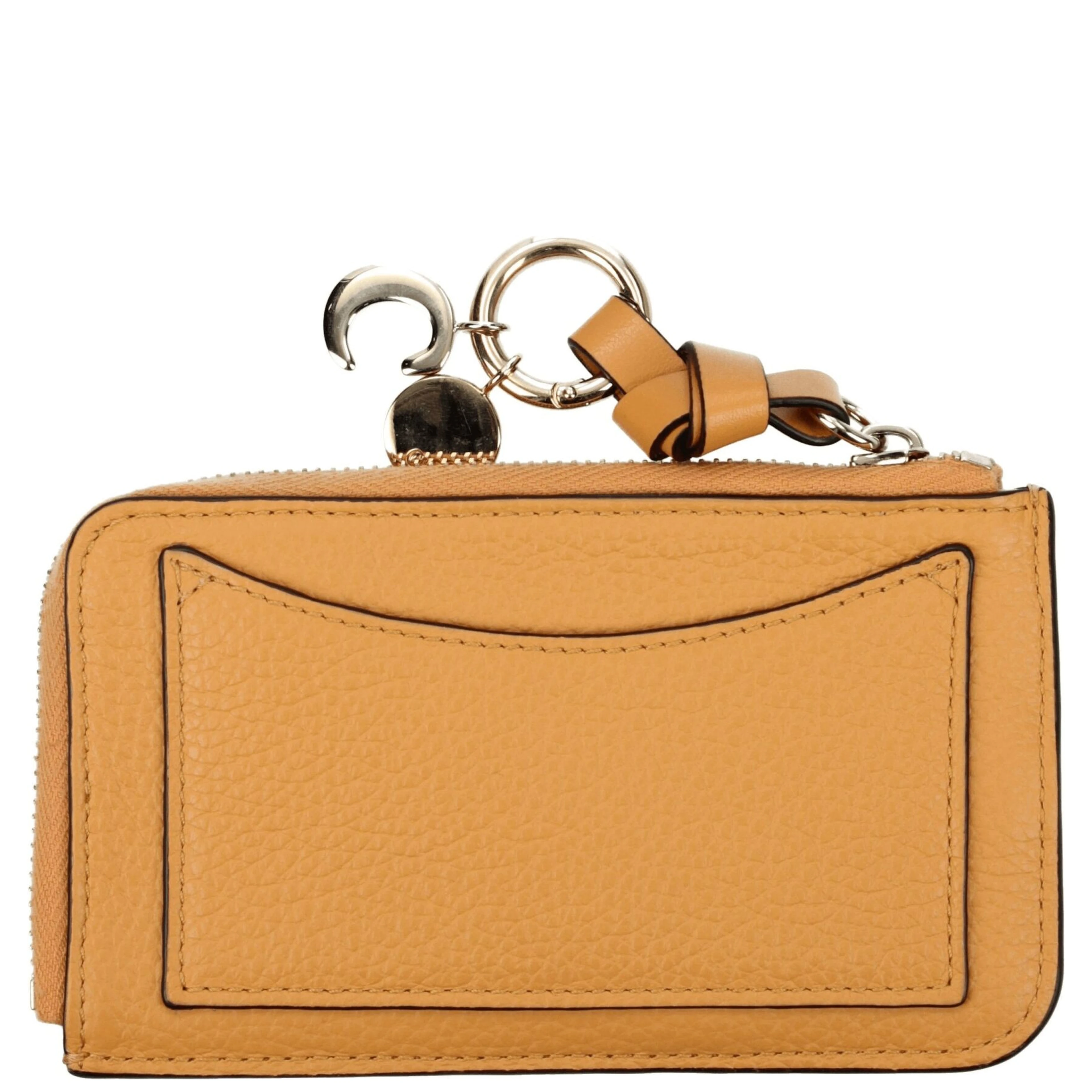 Orange Leather Wallet