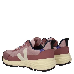Pink Fabric Athletic Sneakers