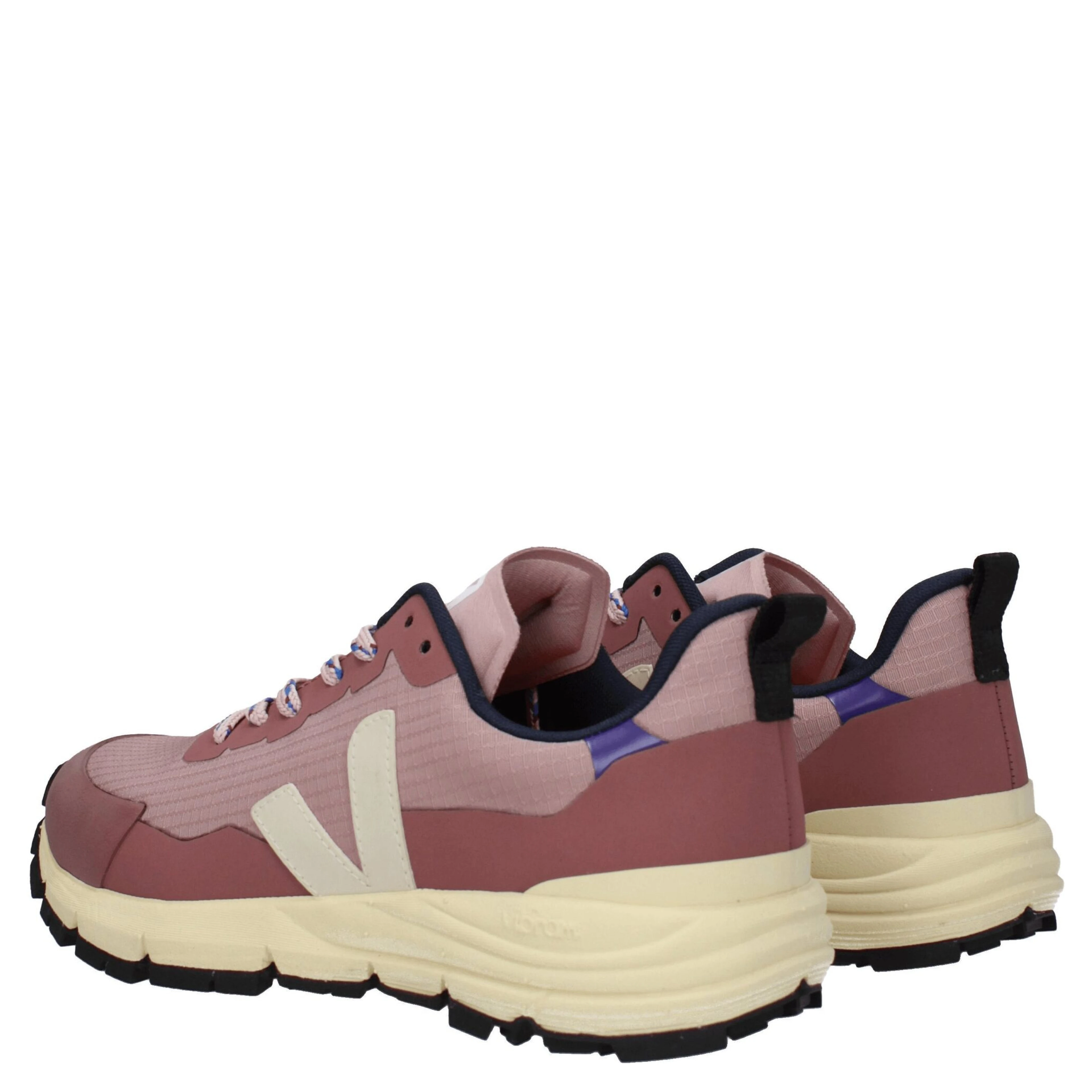 Pink Fabric Athletic Sneakers