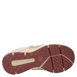 Beige Fabric Athletic Sneakers
