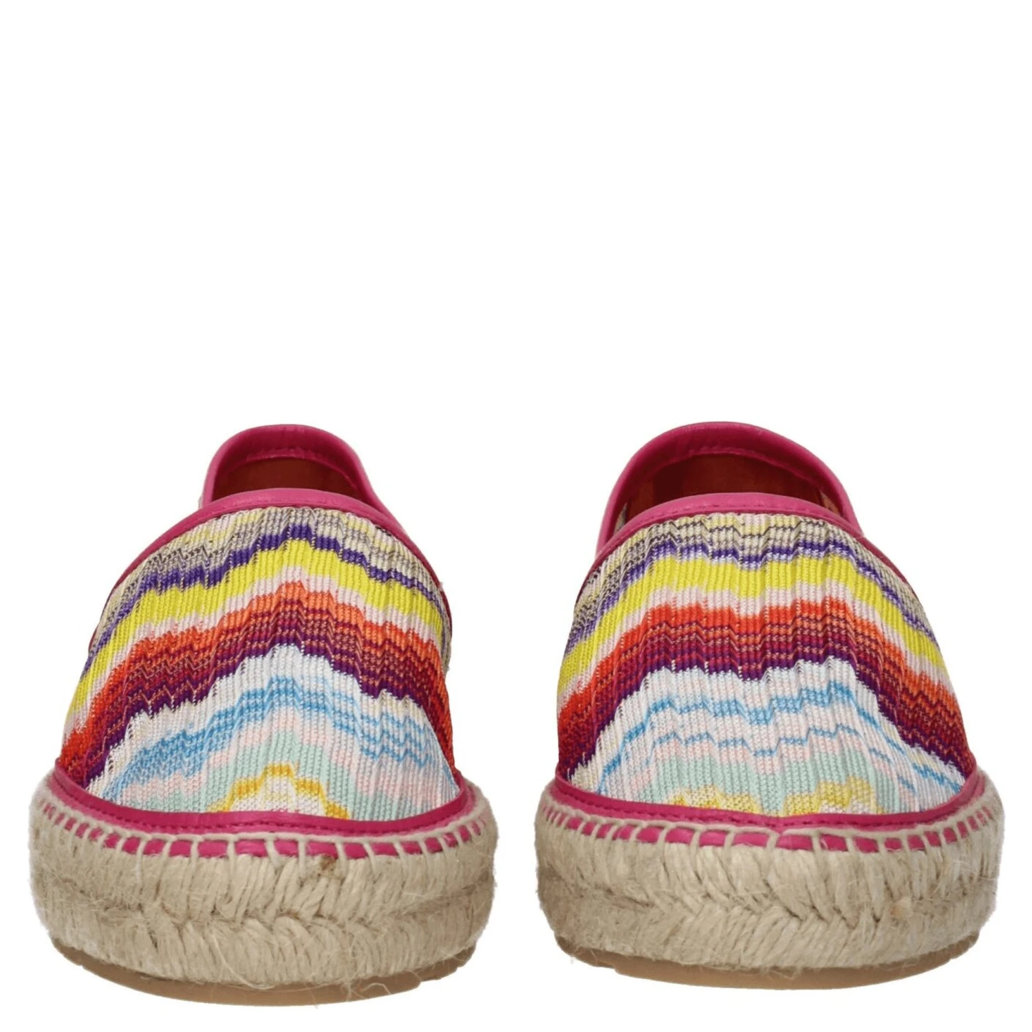 Multicolor Fabric Espadrilles