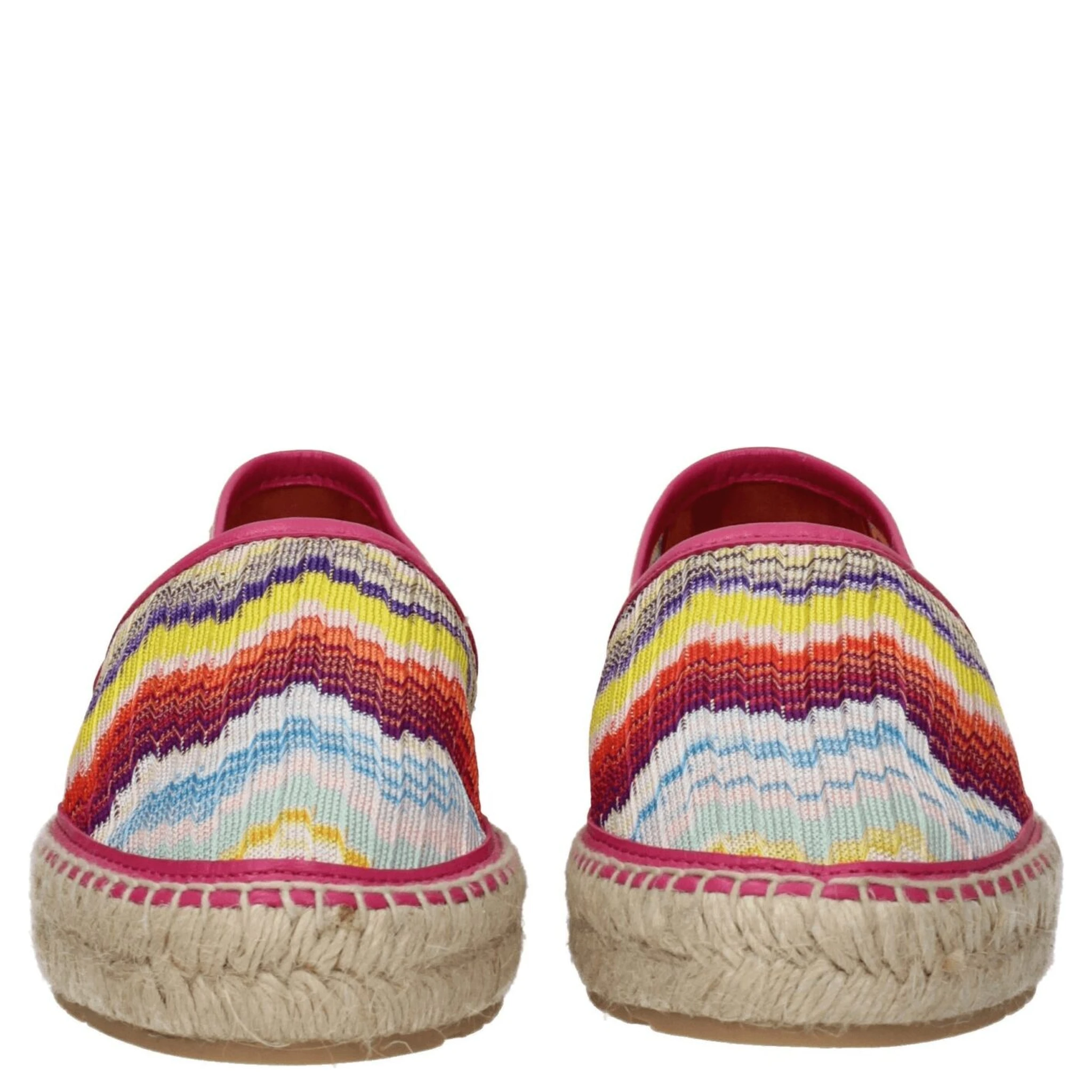 Multicolor Fabric Espadrilles