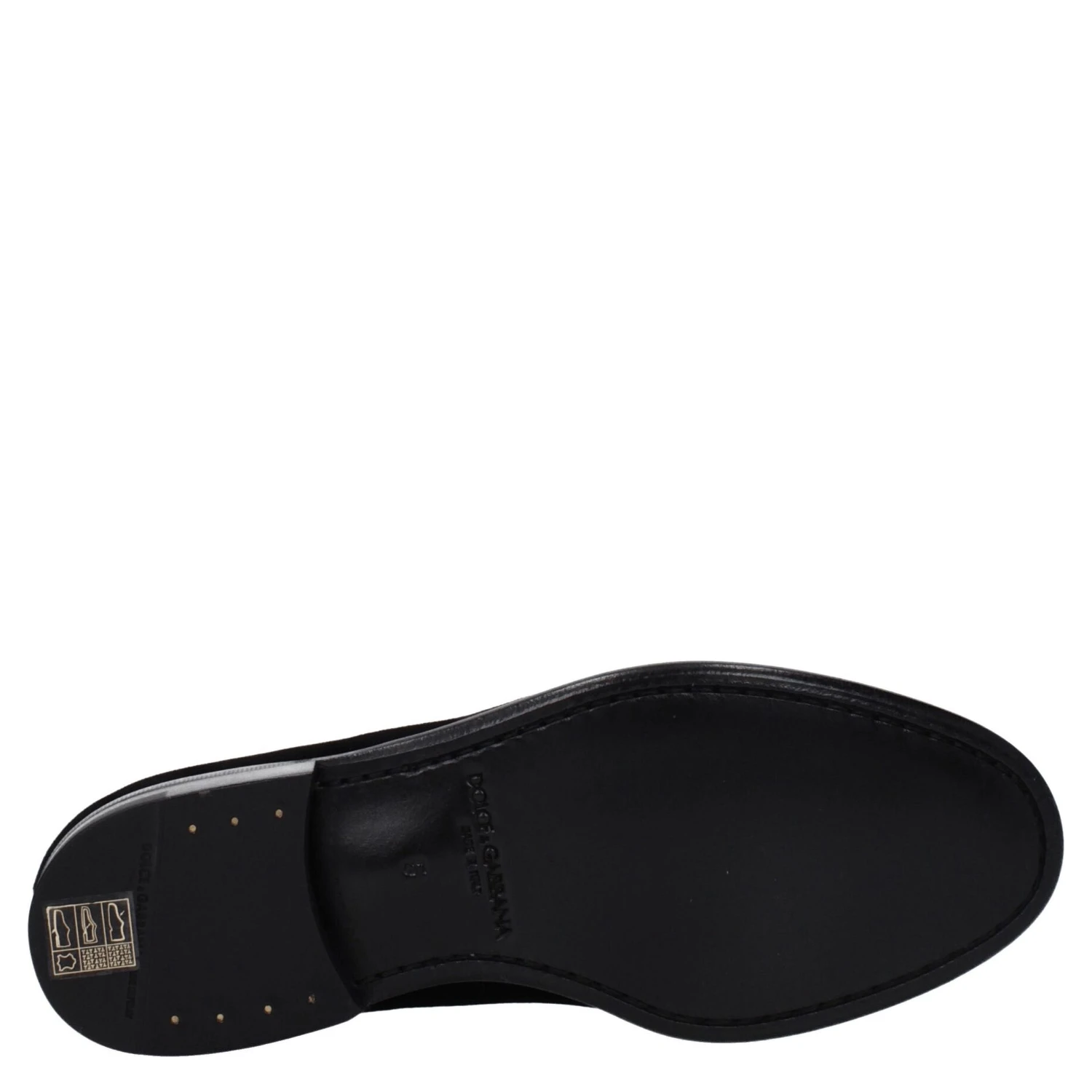 Black Velvet Slip-On Loafers