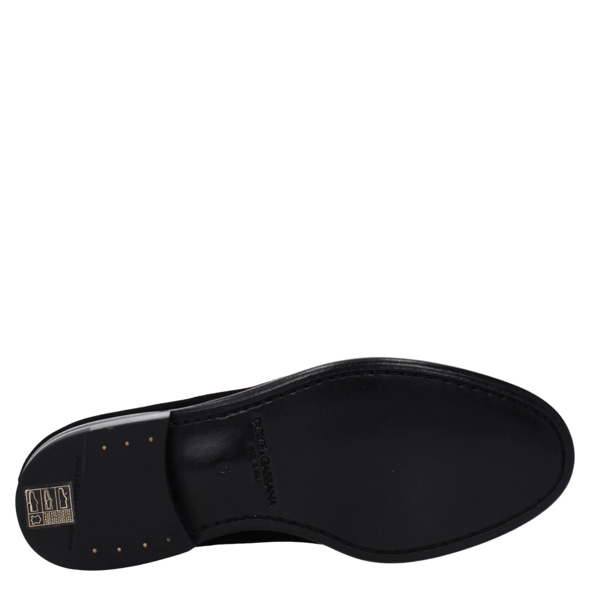 Black Velvet Slip-On Loafers