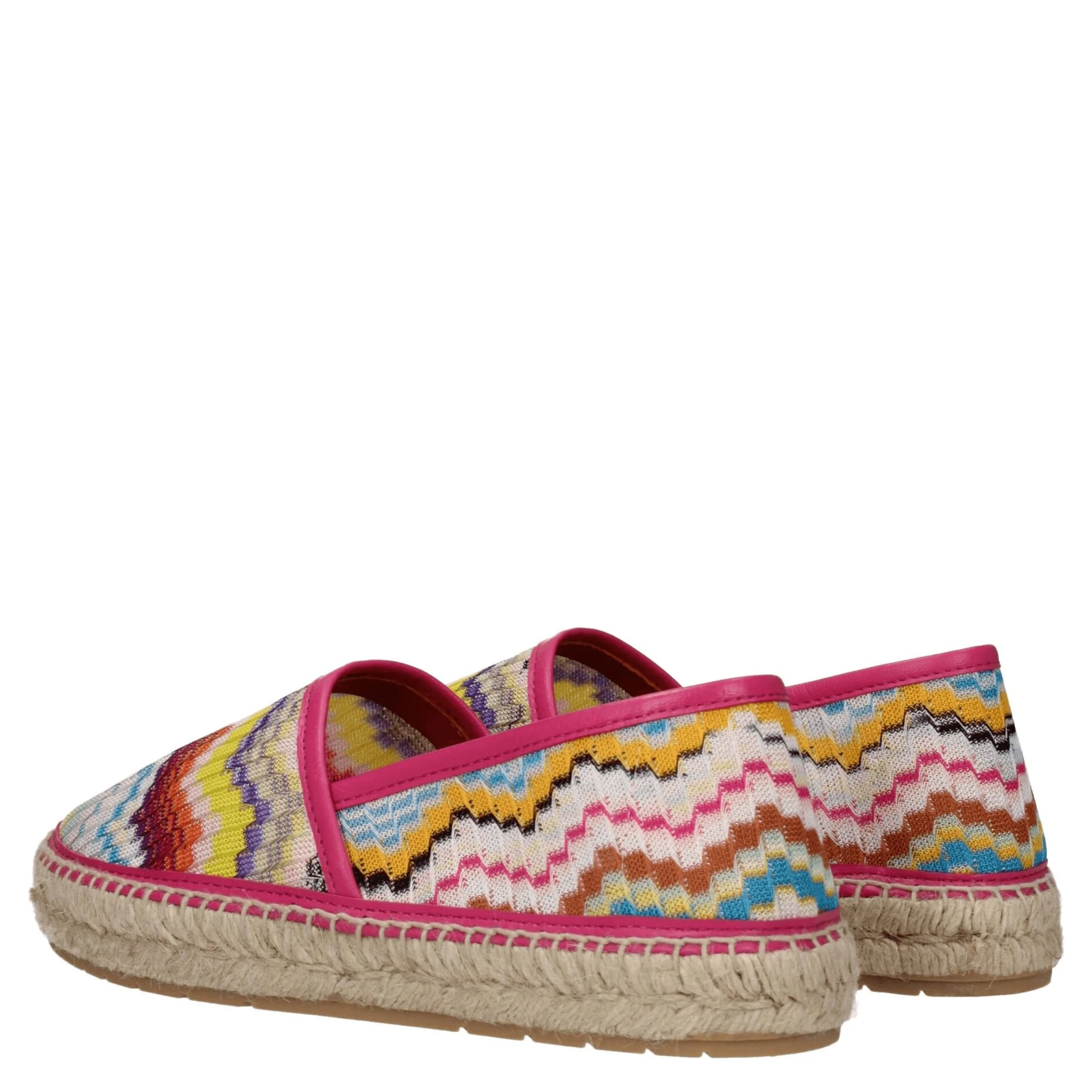 Multicolor Fabric Espadrilles