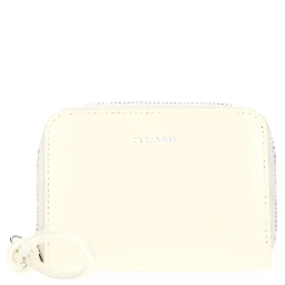 Beige Leather Wallet