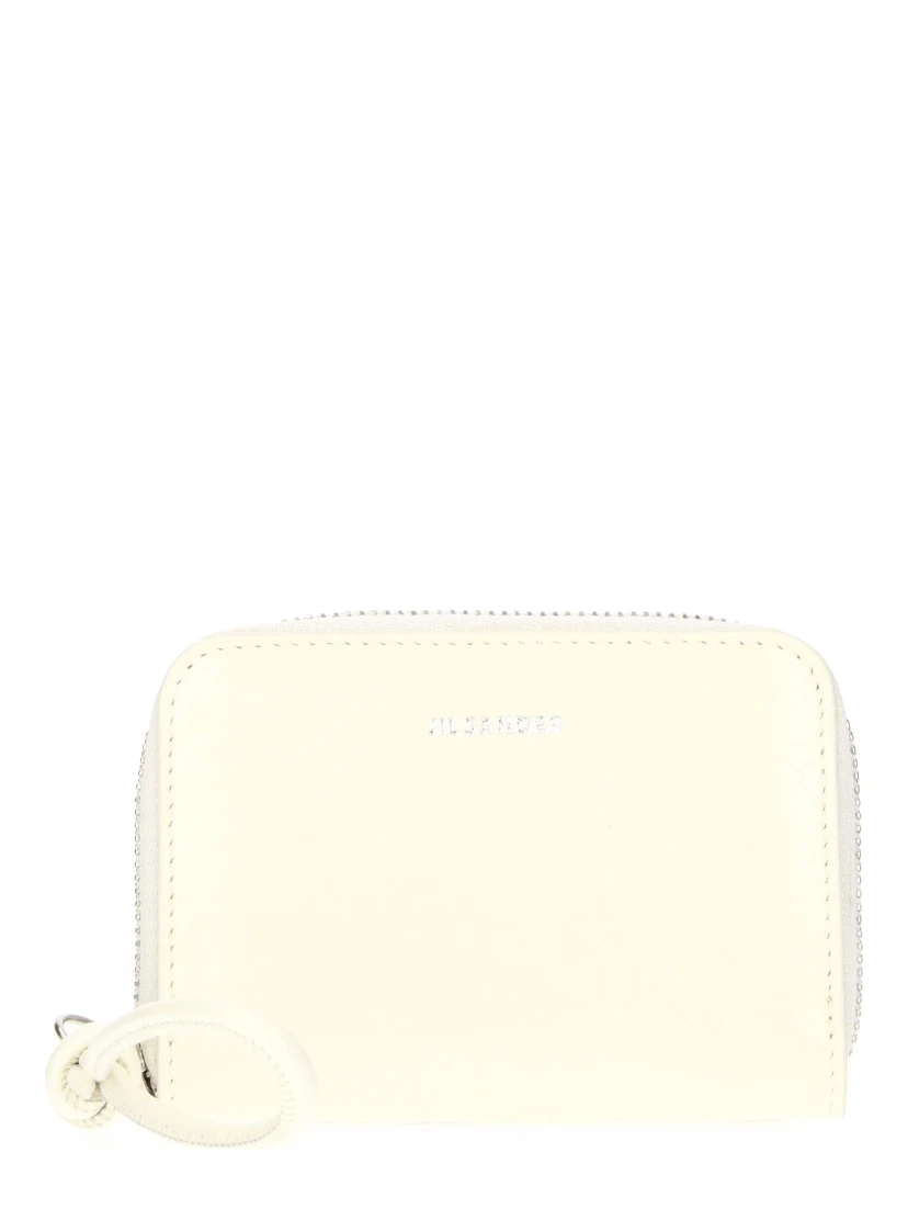 Beige Leather Wallet