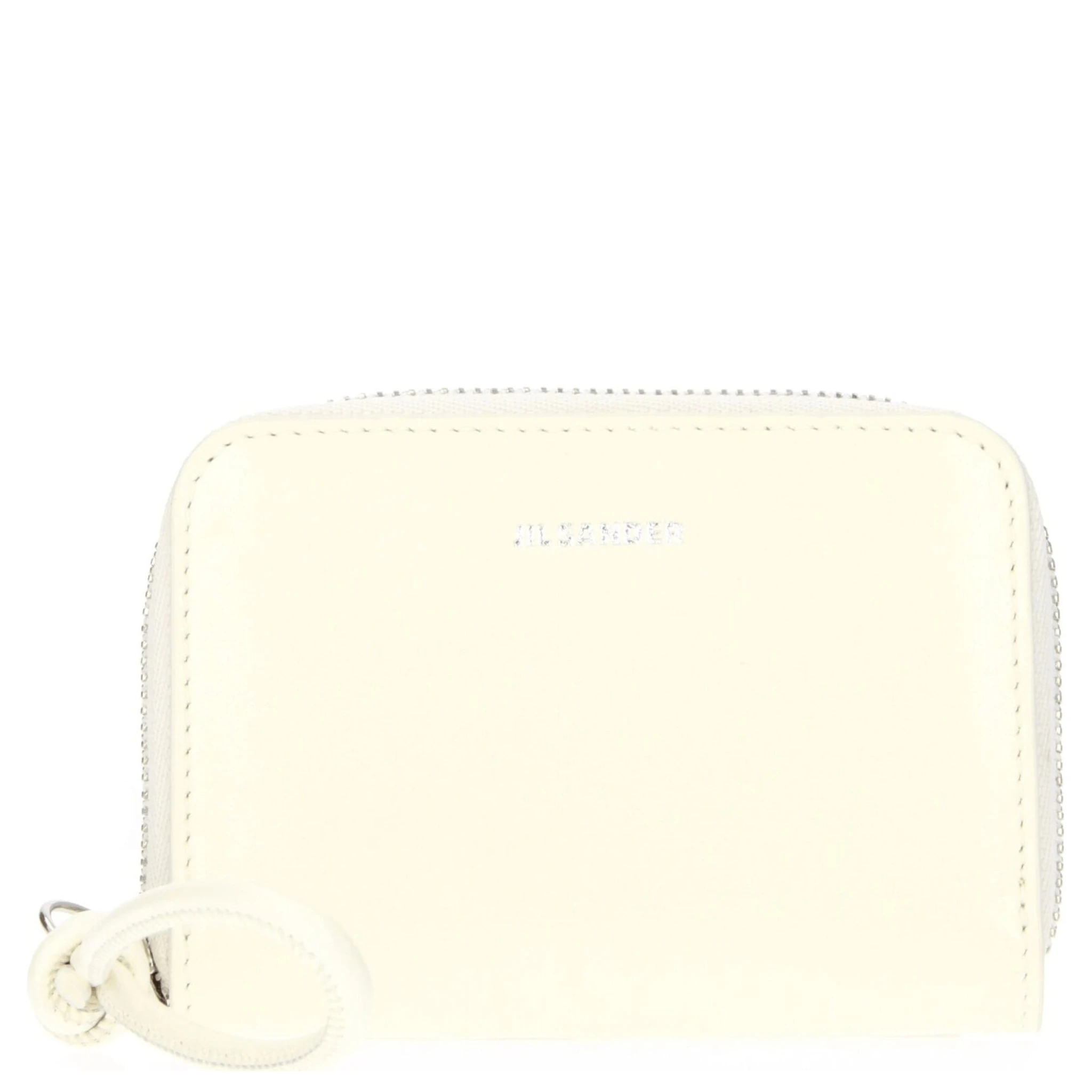 Beige Leather Wallet