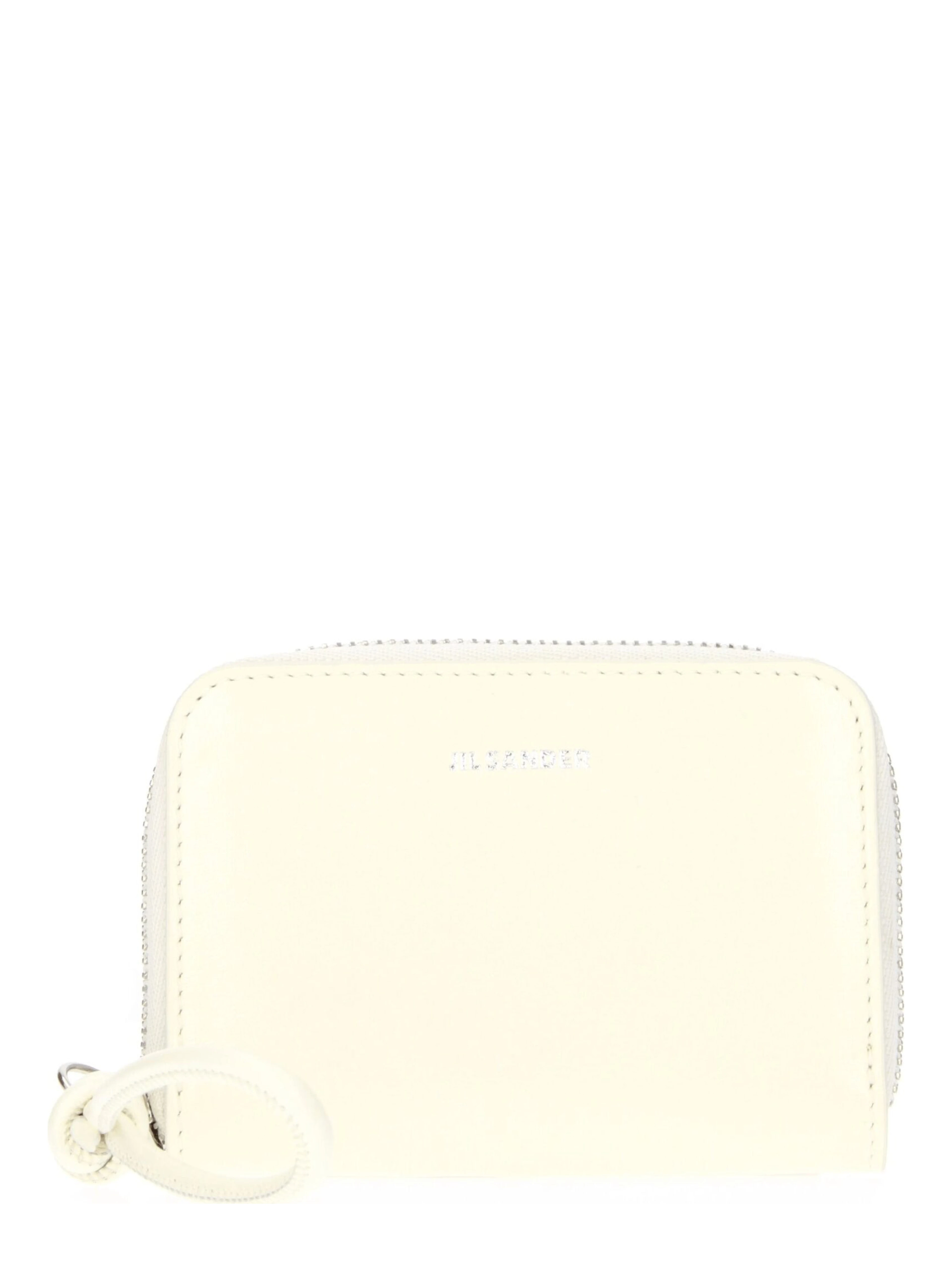 Beige Leather Wallet