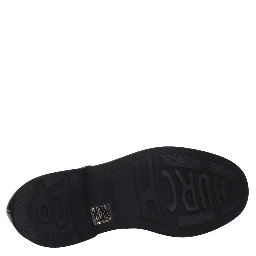 Black Leather Oxfords And Derbies