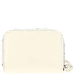 Beige Leather Wallet