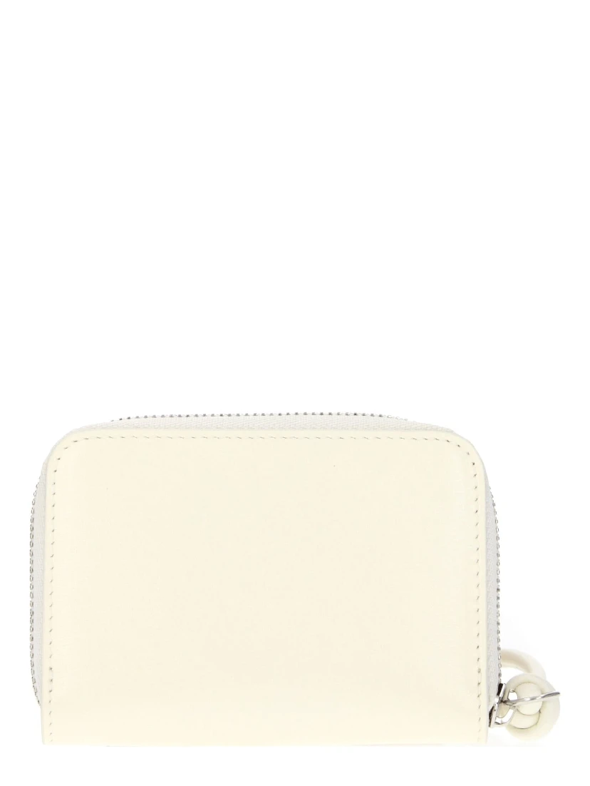 Beige Leather Wallet