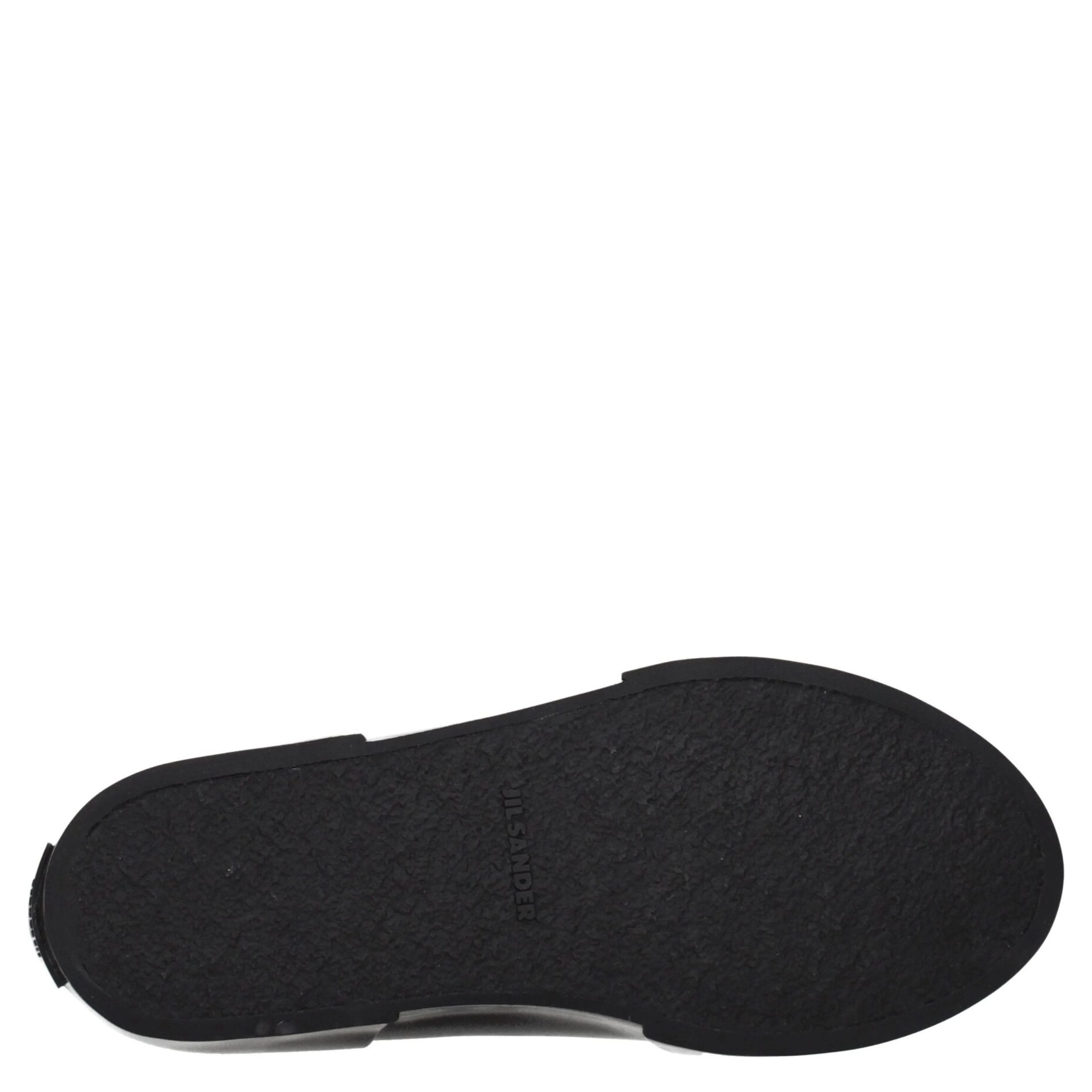 Black Fabric High Top Sneakers