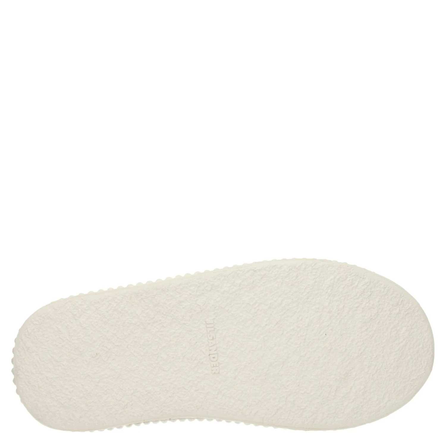 White Fabric Platform Sneakers
