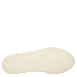 Beige Fabric Low Top Sneakers