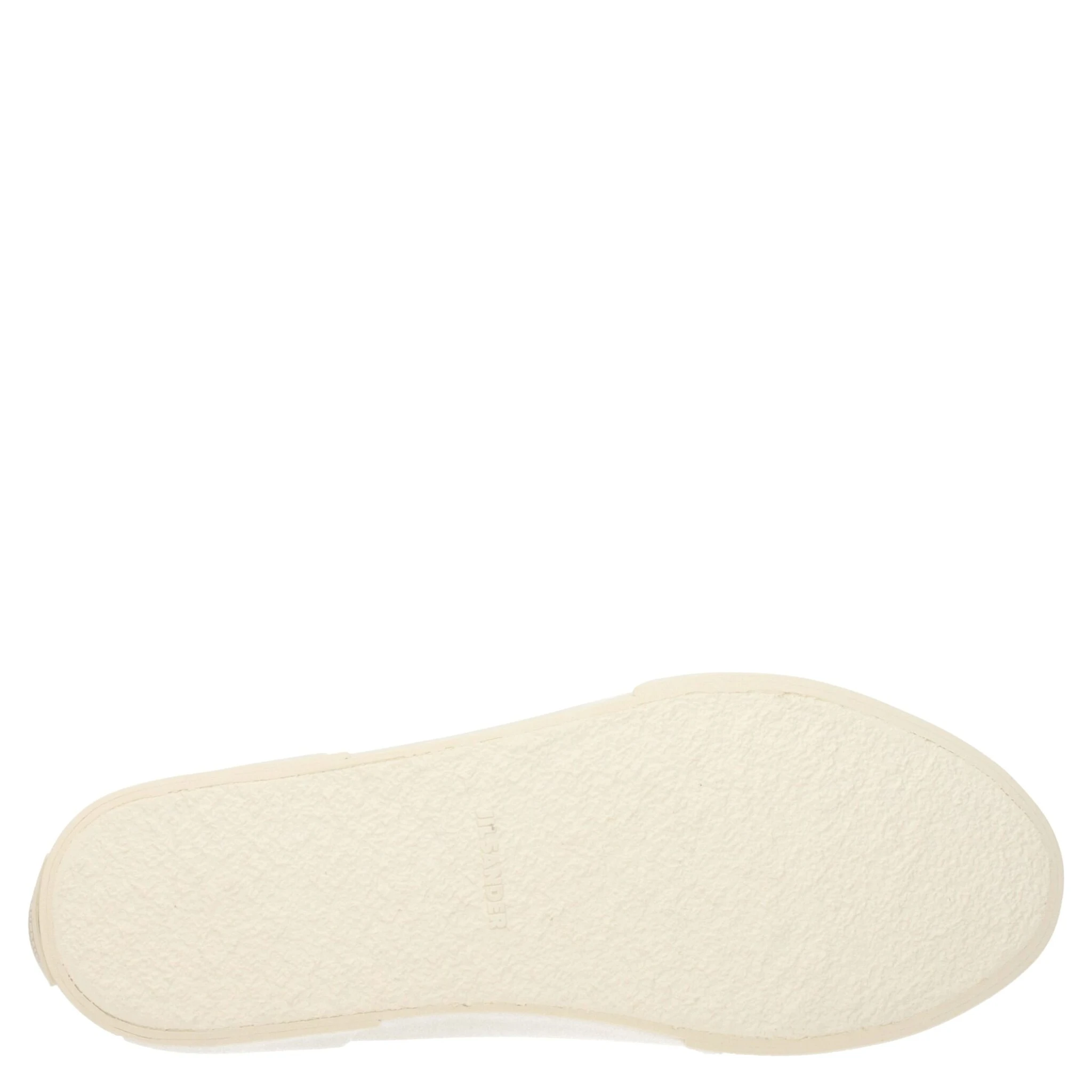Beige Fabric High Top Sneakers