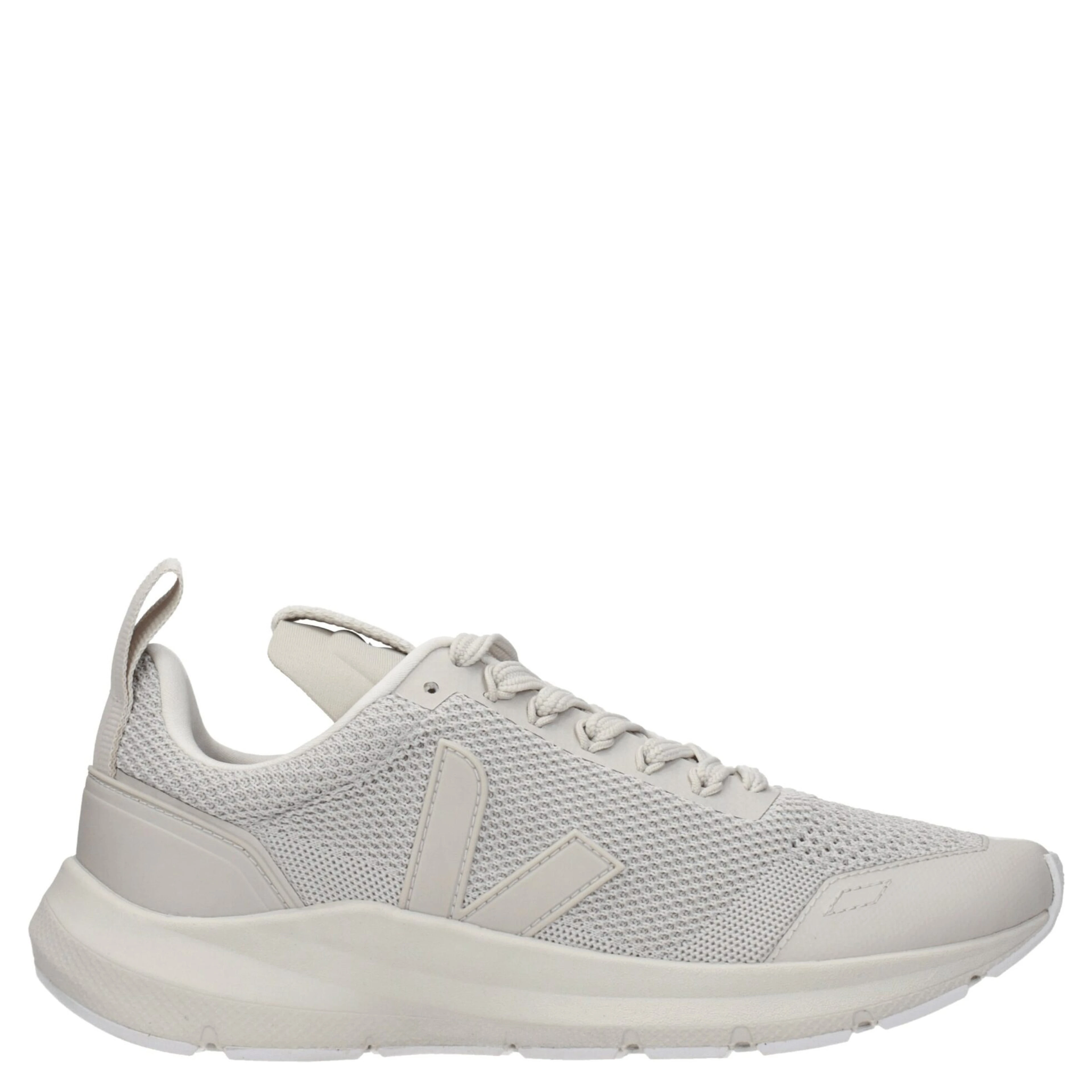 Gray Fabric Athletic Sneakers