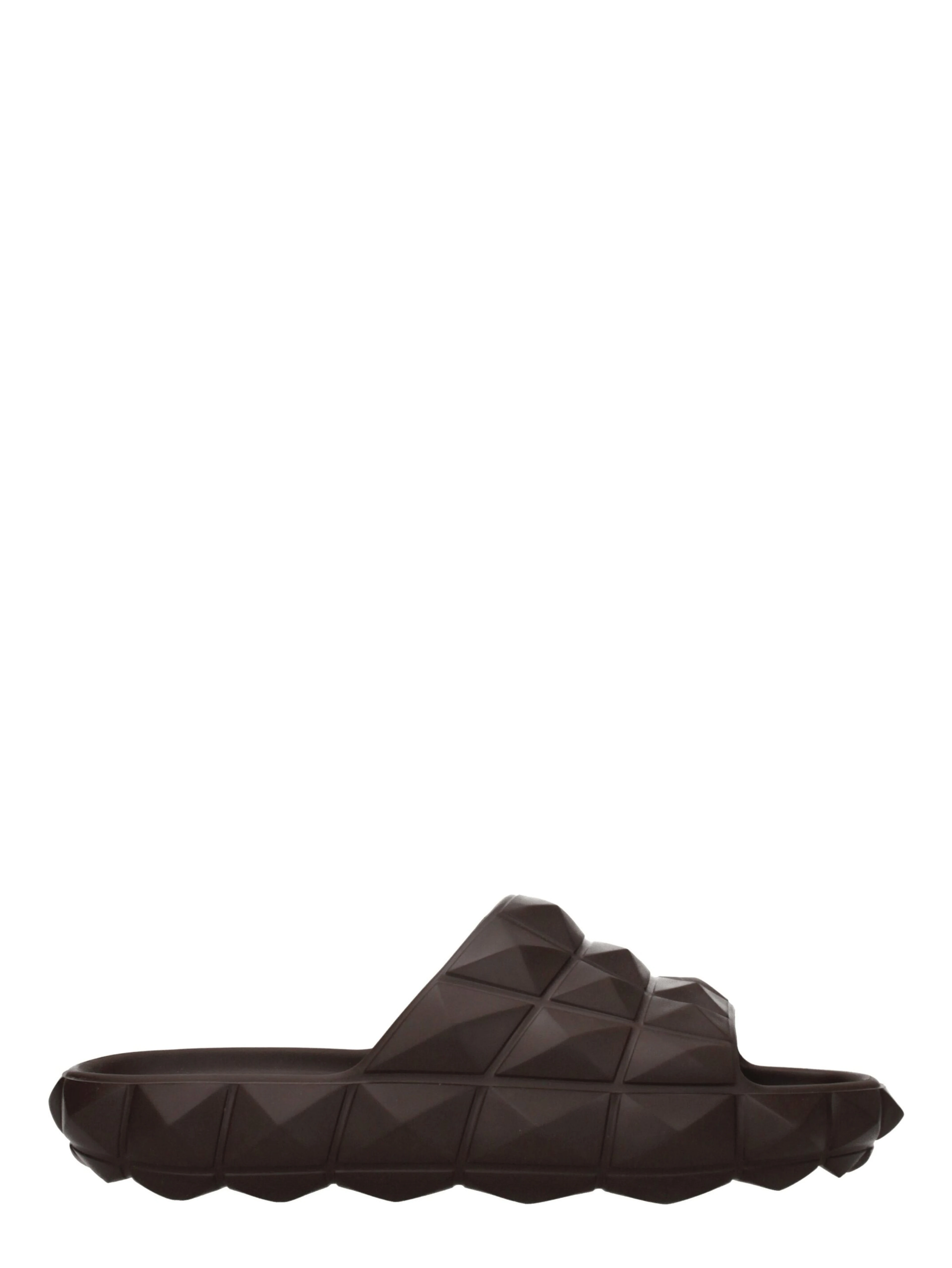 Brown Cotton Slippers