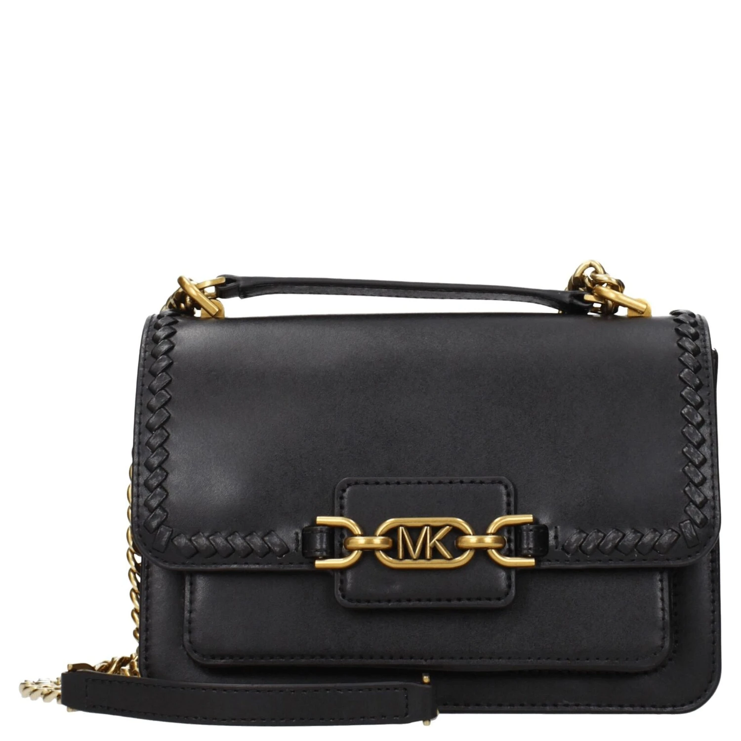 Black Leather Shoulder Bag