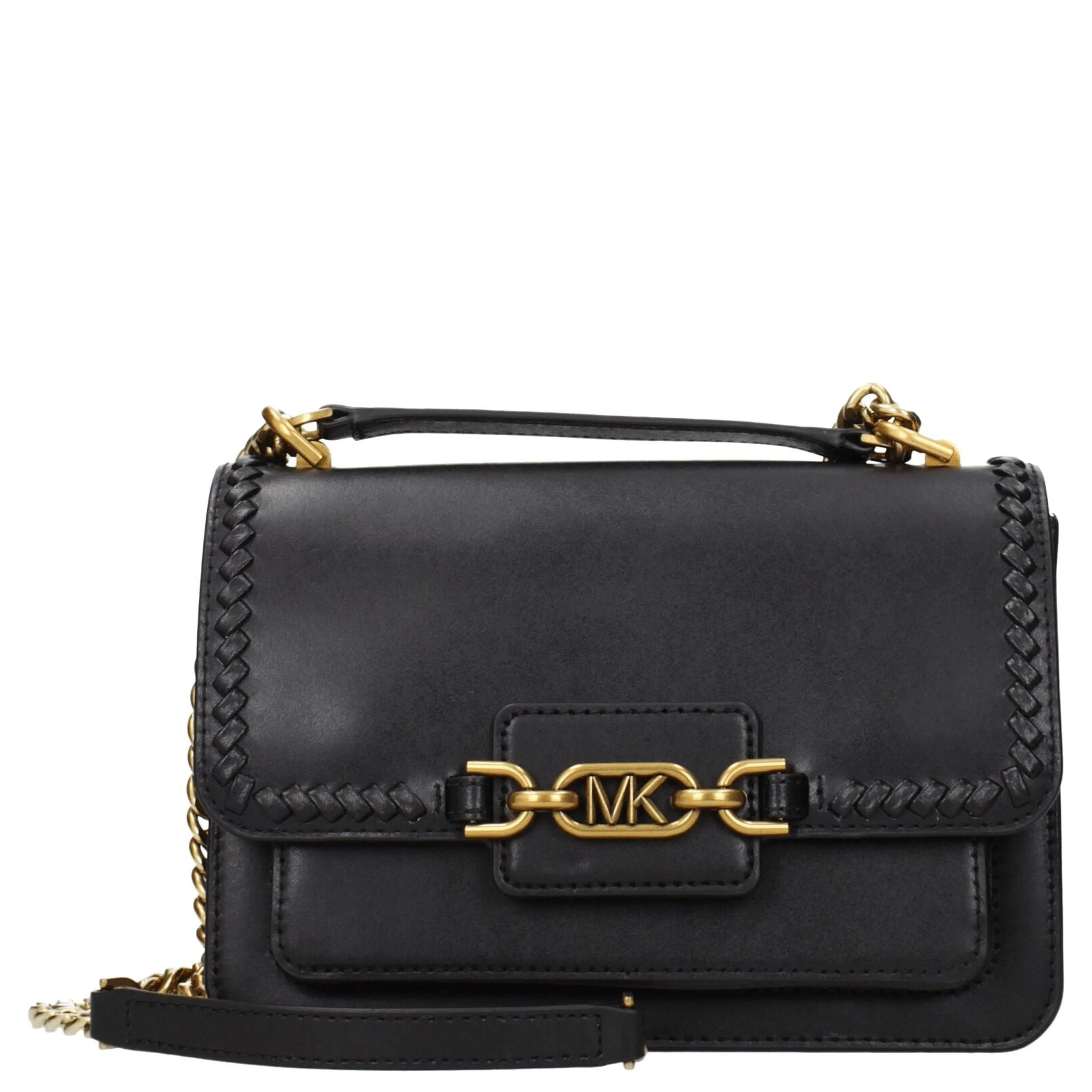 Black Leather Shoulder Bag