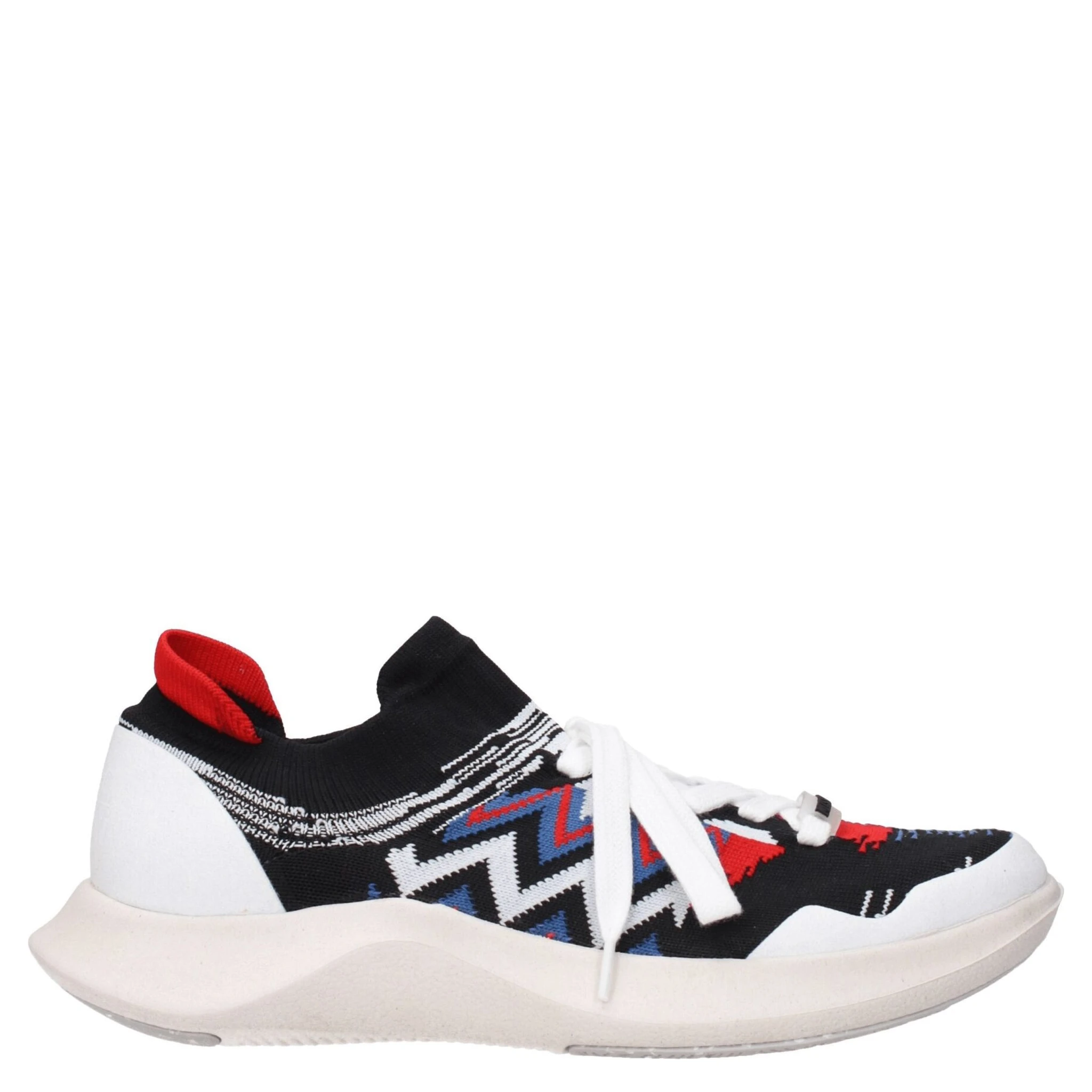 Multicolor Fabric Sneakers