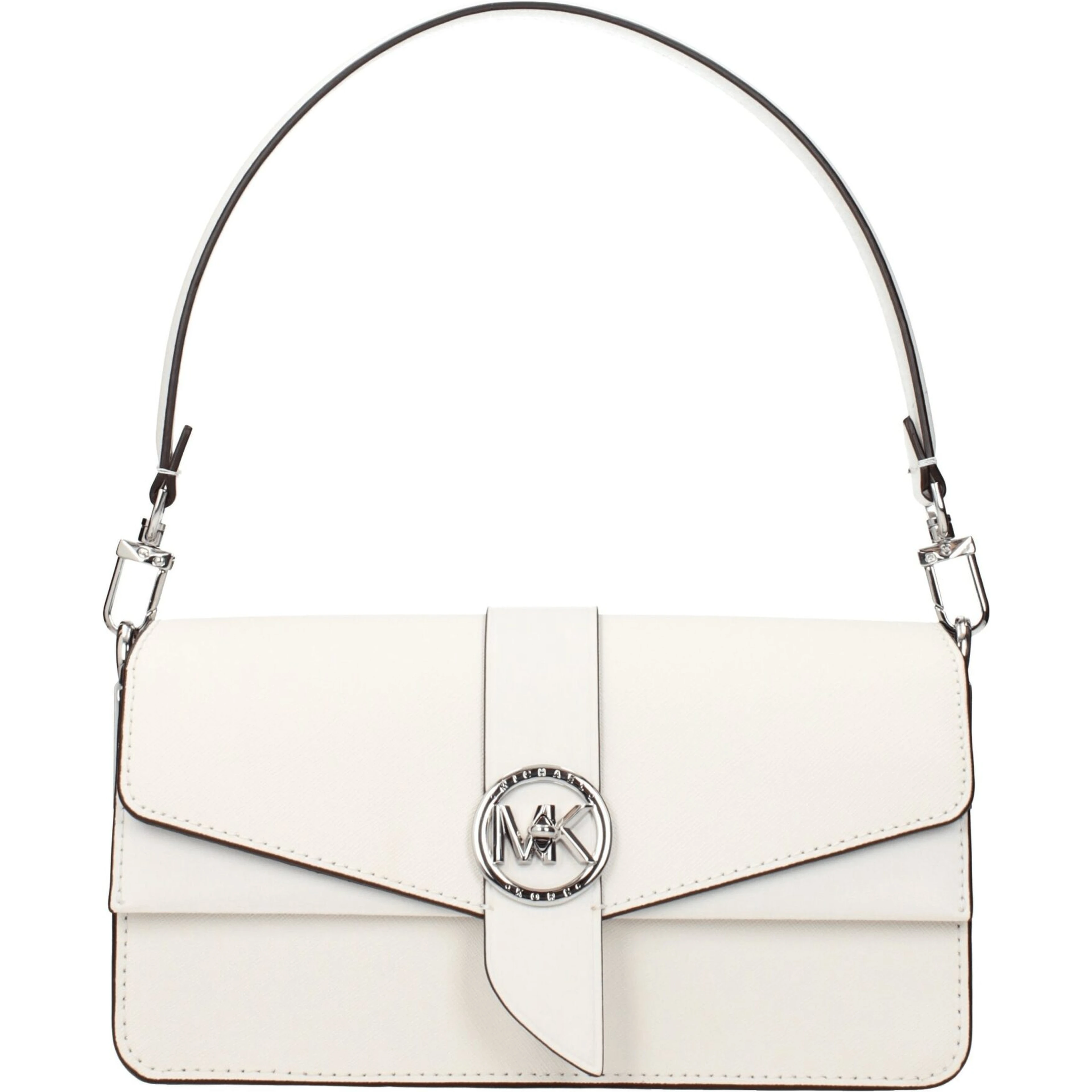 White Leather Handbag