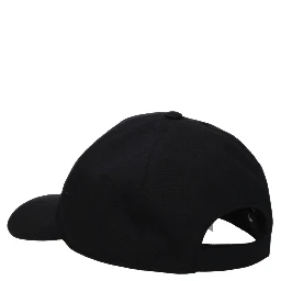 Black Cotton Cap (Baseball Hat)