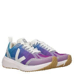 Multicolor Fabric Athletic Sneakers