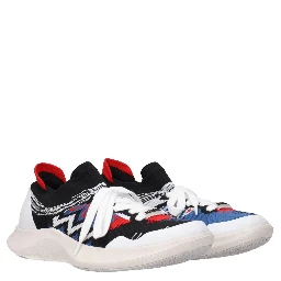 Multicolor Fabric Sneakers