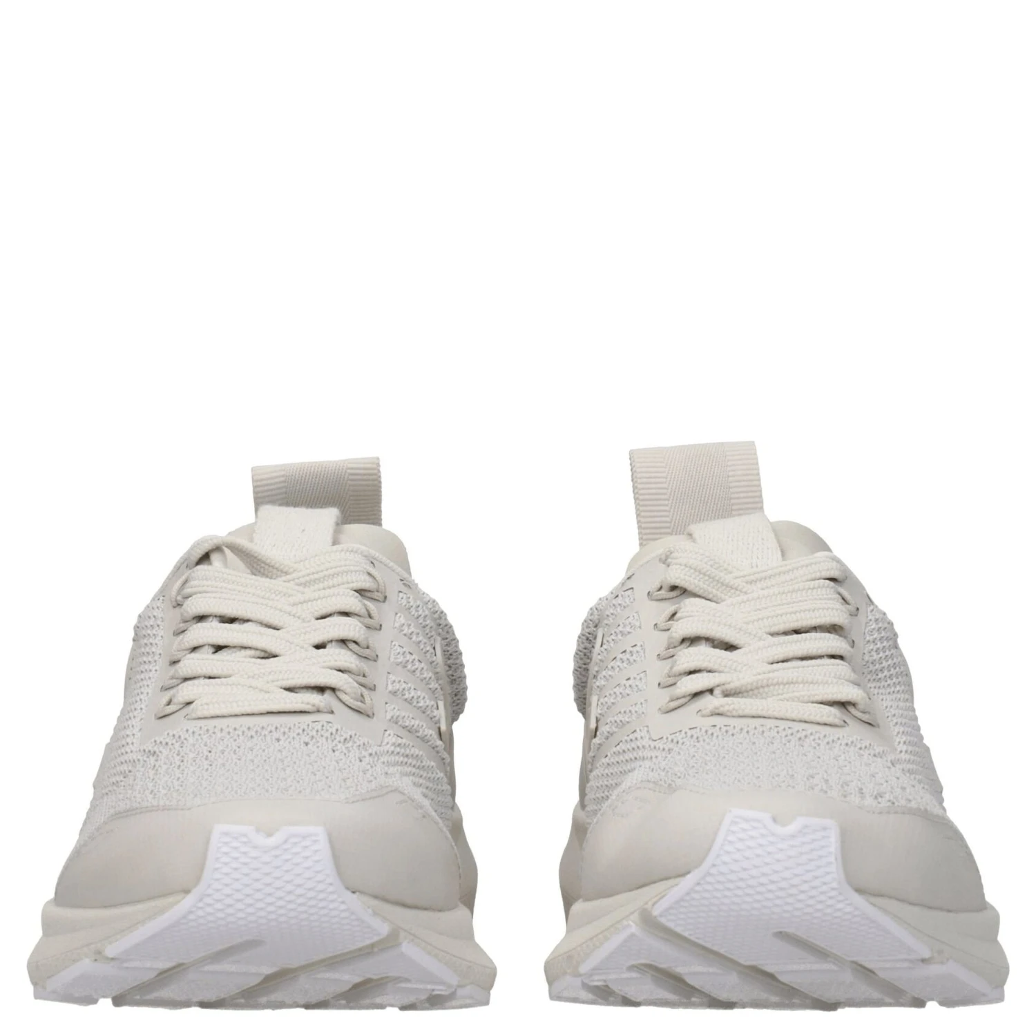 Gray Fabric Athletic Sneakers