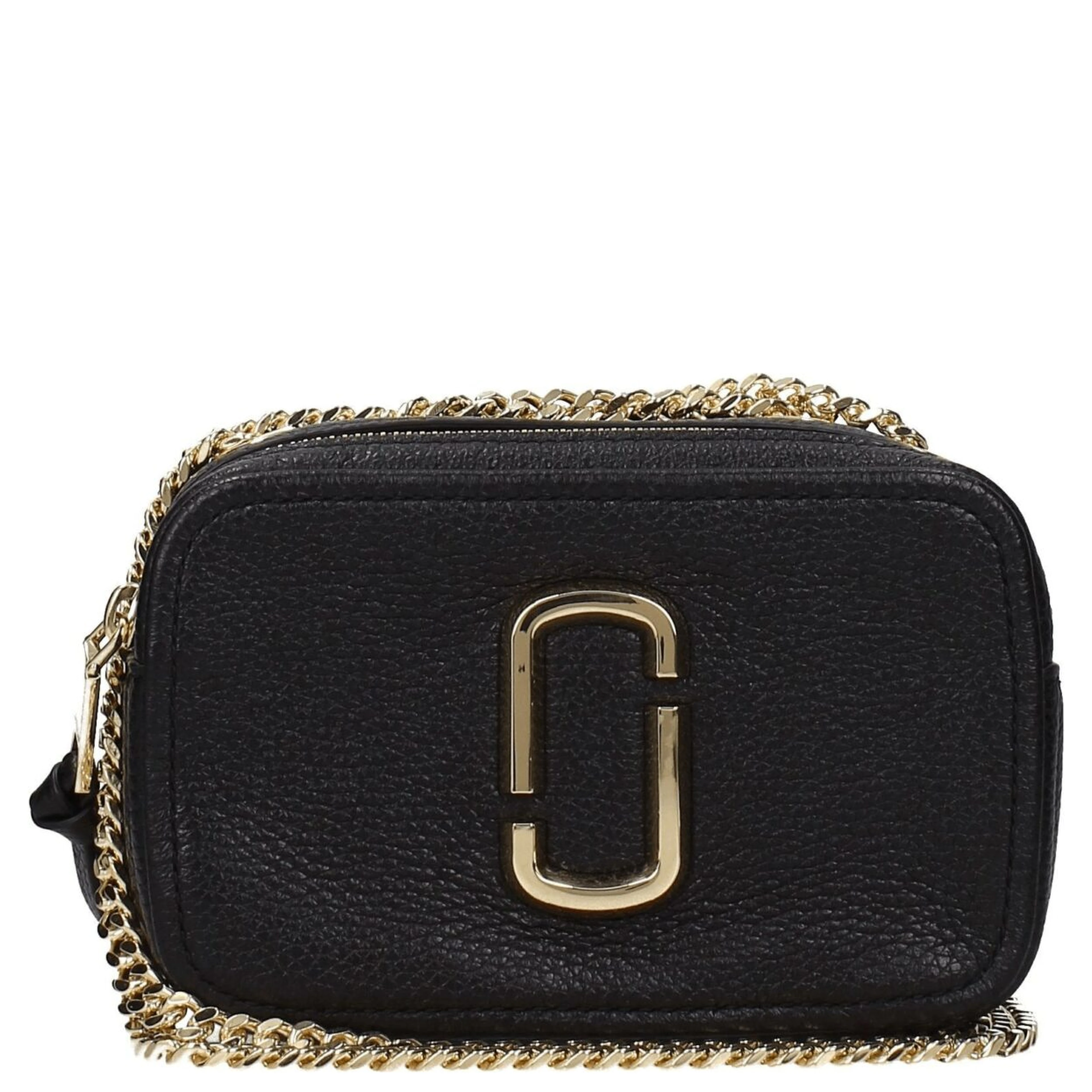 Black Leather Crossbody Bag