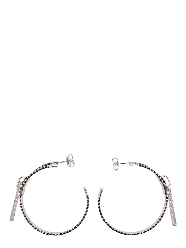 Gray Silver Earrings alternative