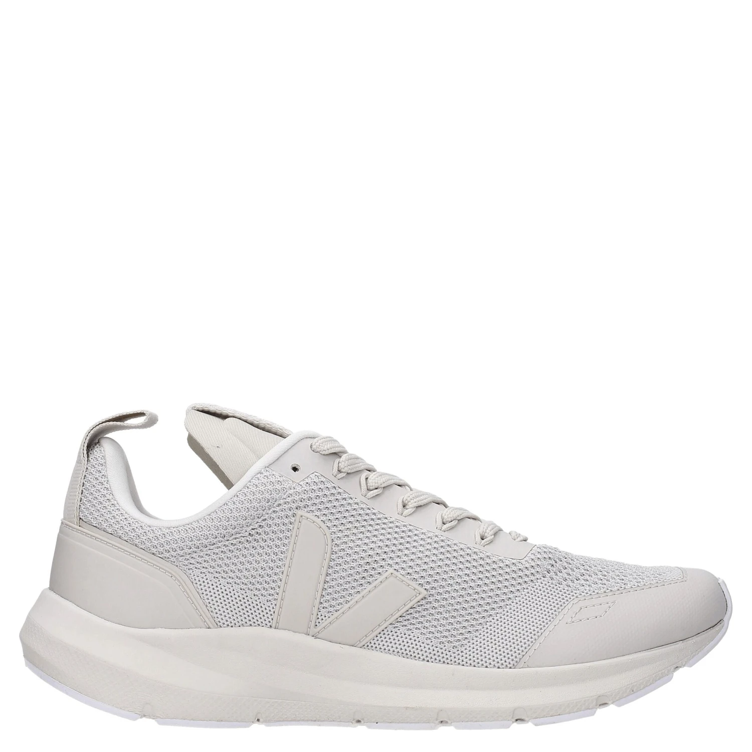 Gray Fabric Athletic Sneakers