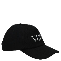 Black Cotton Cap (Baseball Hat)