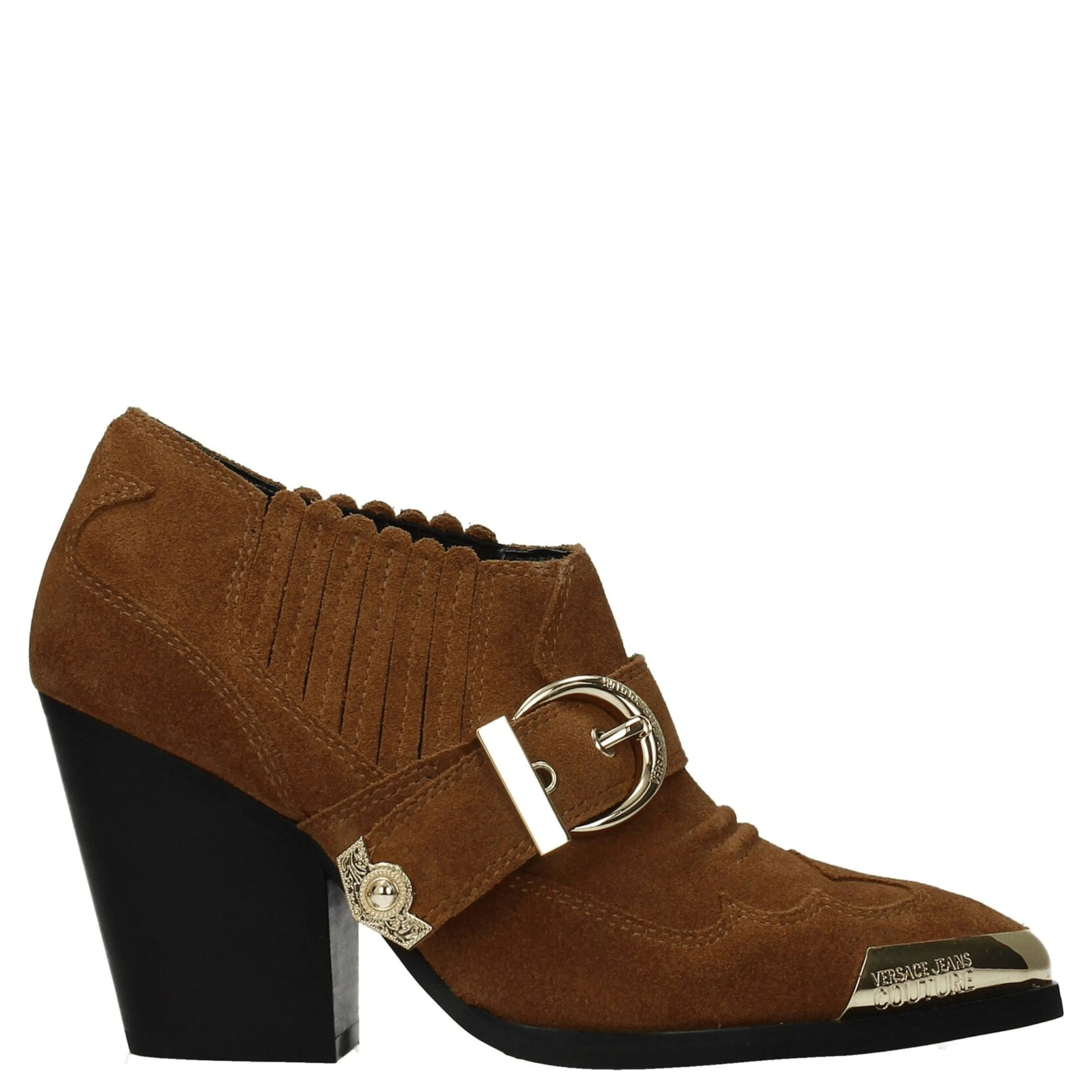 Brown Leather Ankle Boots