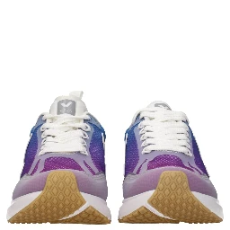 Multicolor Fabric Athletic Sneakers