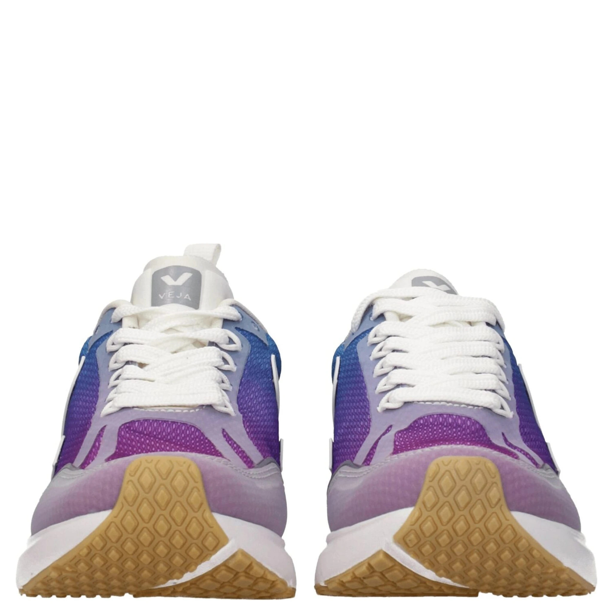 Multicolor Fabric Athletic Sneakers