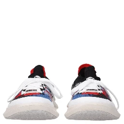 Multicolor Fabric Sneakers