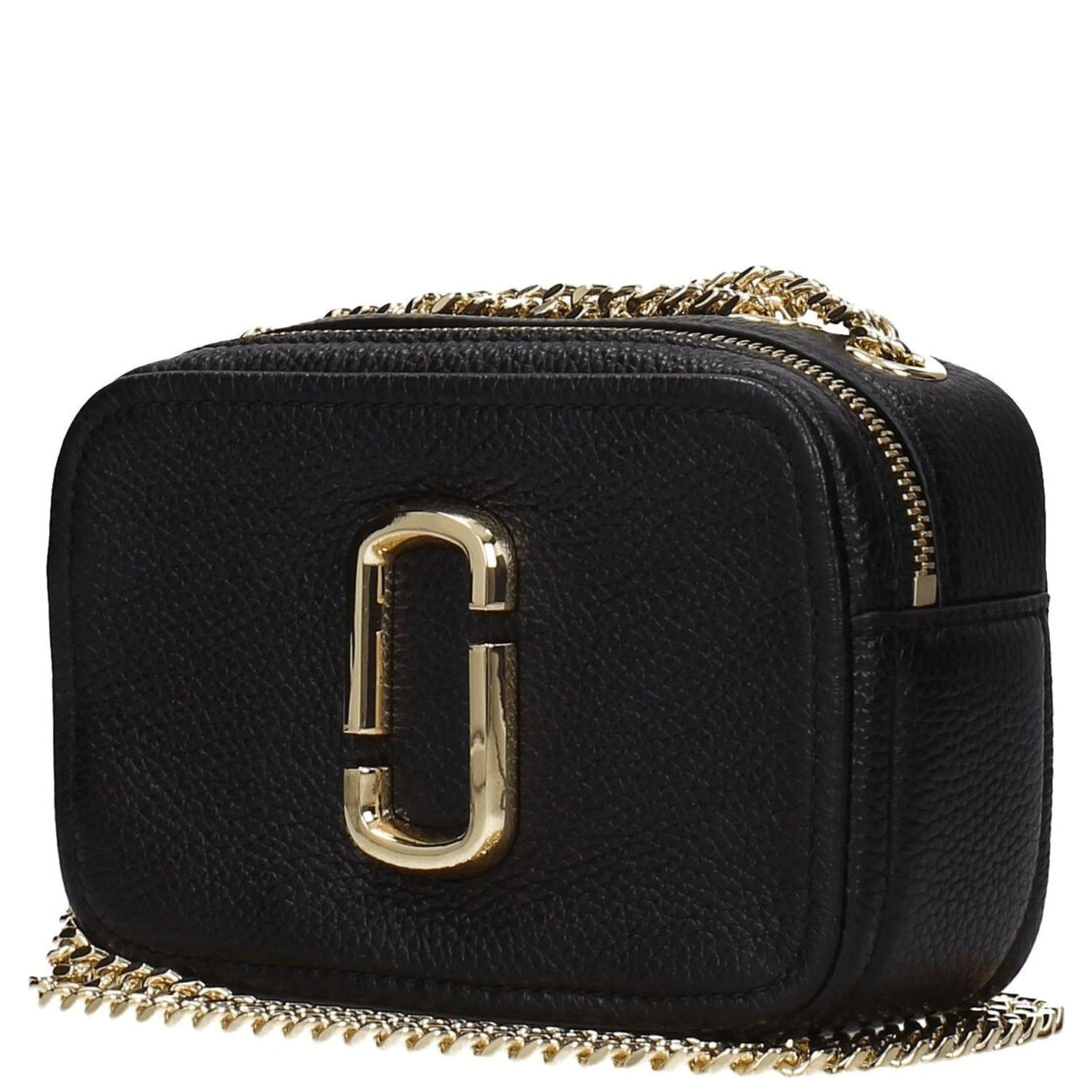 Black Leather Crossbody Bag