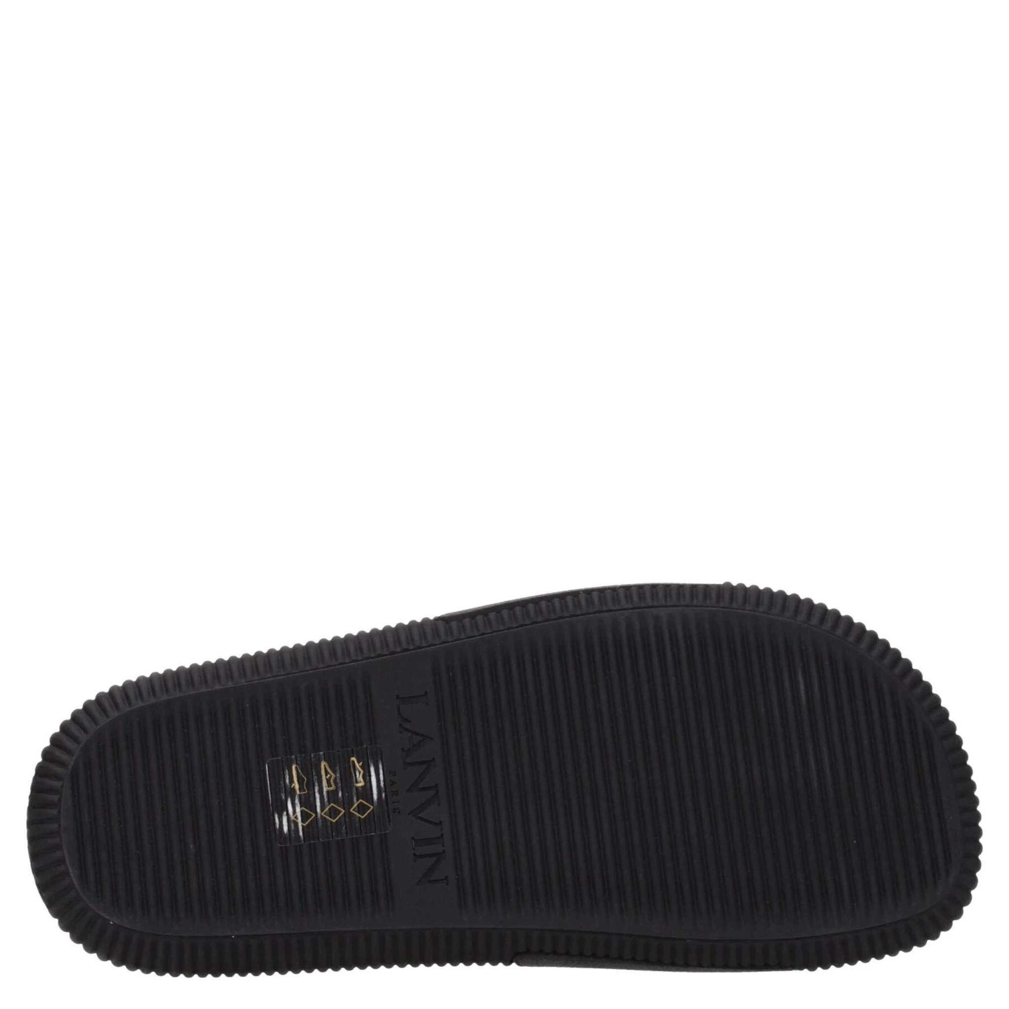Black Cotton Slippers