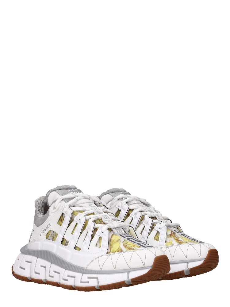 White Leather Athletic Sneakers alternative