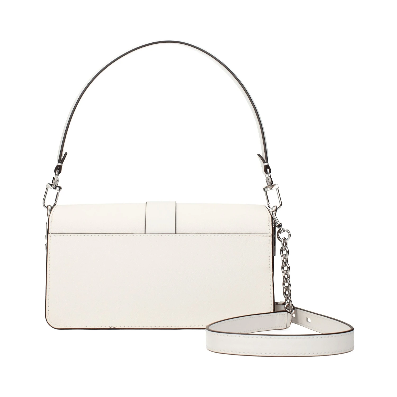 White Leather Handbag