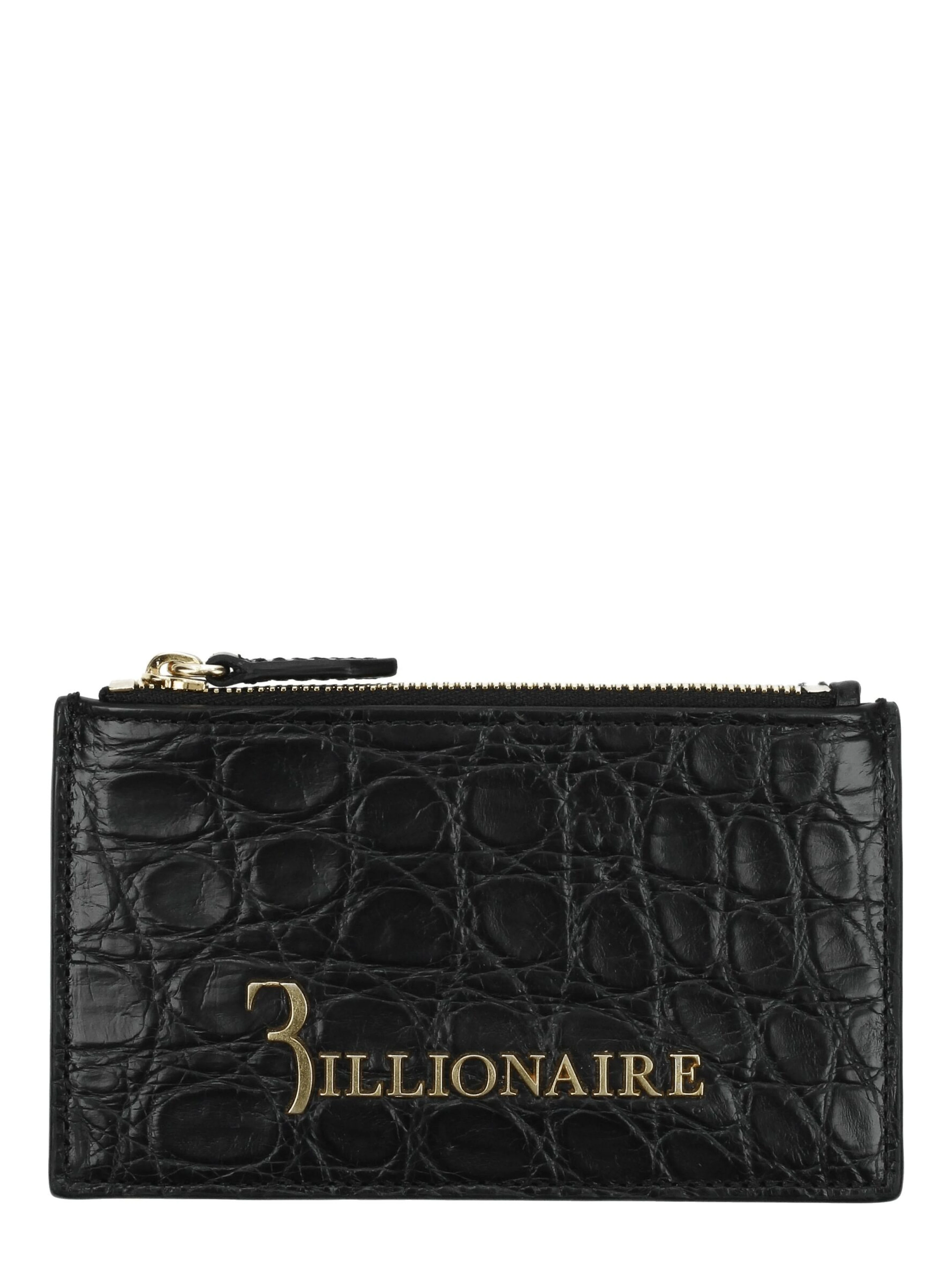 Black Crocodile Cardholder