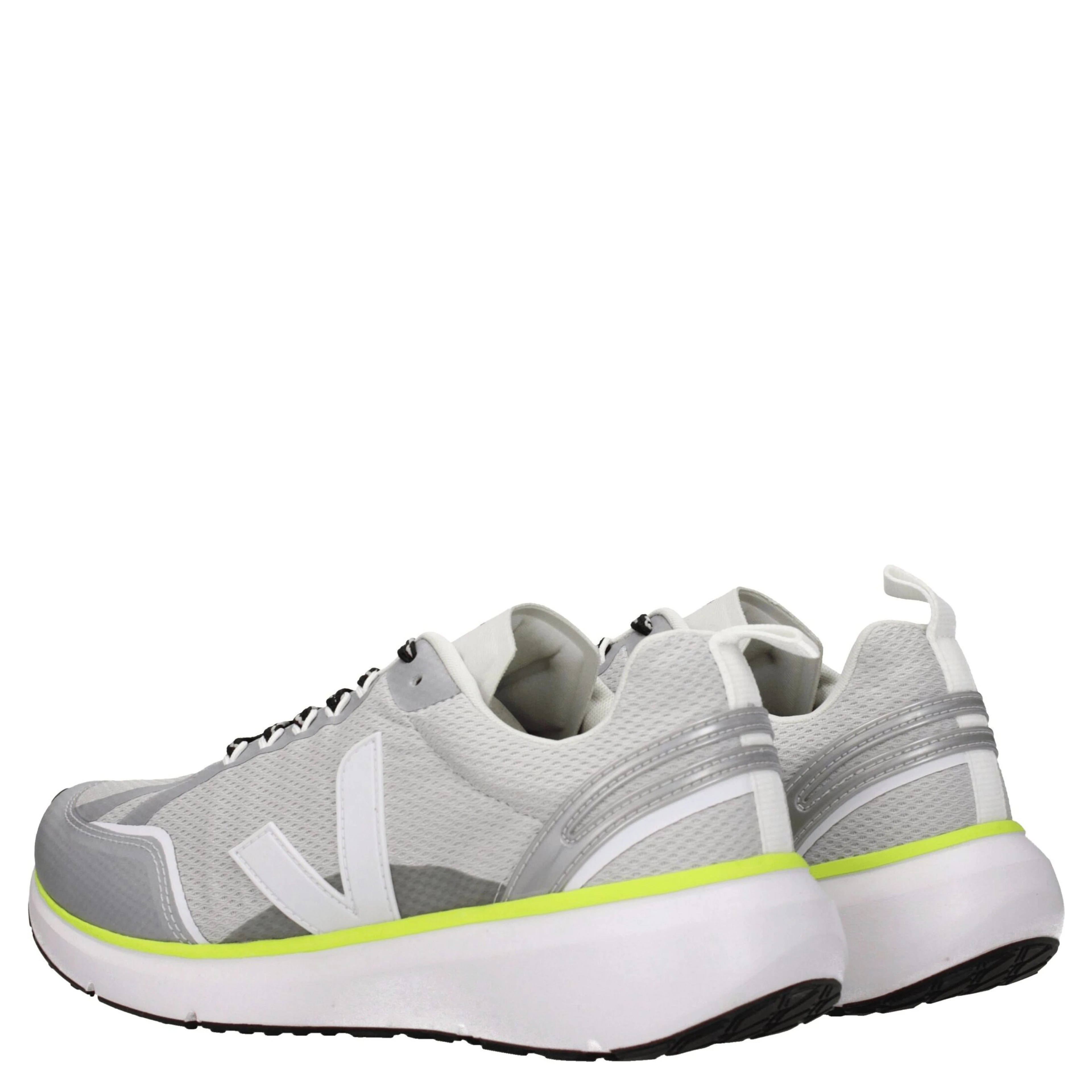 Gray Fabric Athletic Sneakers