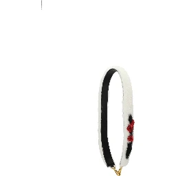 White Leather Shoulder Bag