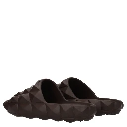 Brown Cotton Slippers