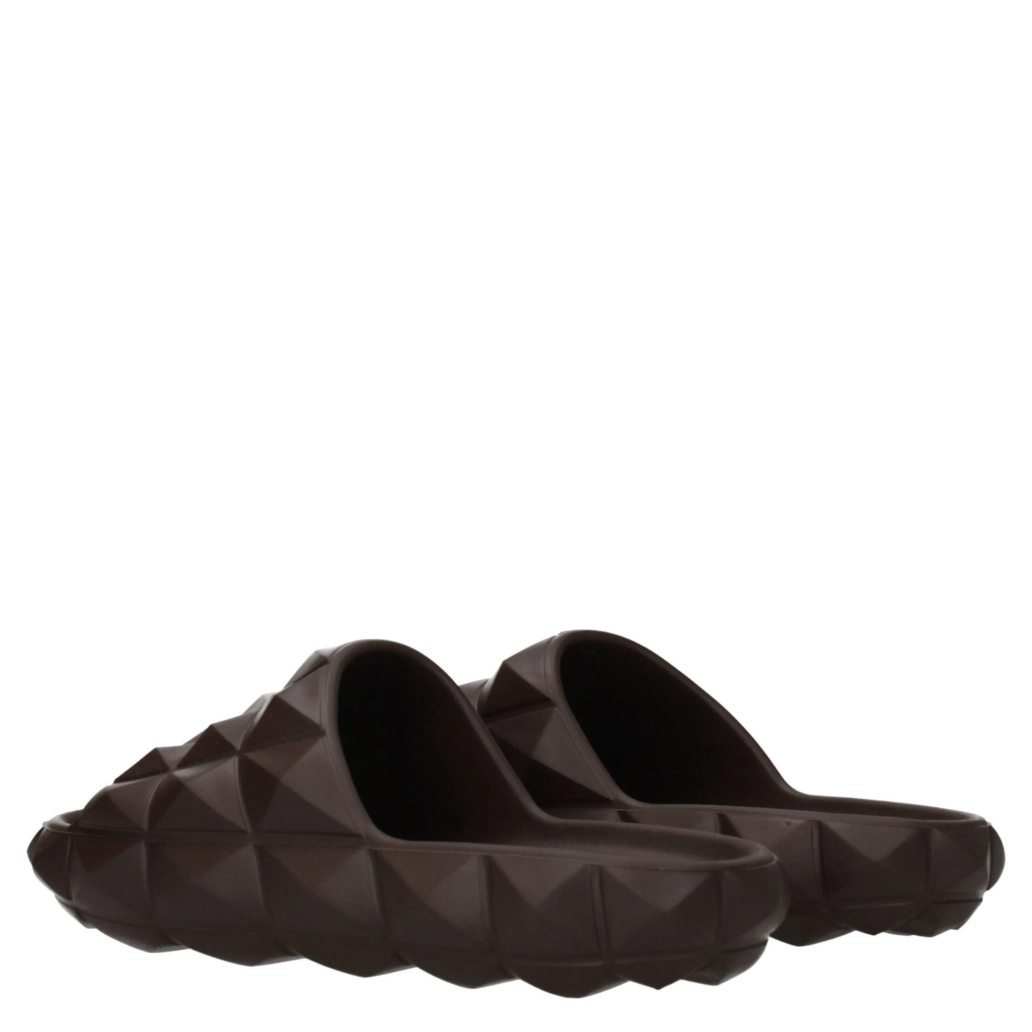 Brown Cotton Slippers