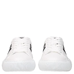 White Leather Sneakers