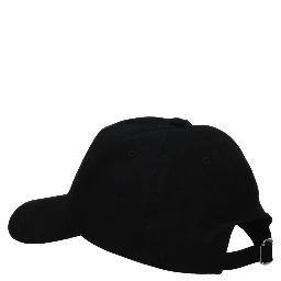 Black Cotton Cap (Baseball Hat)